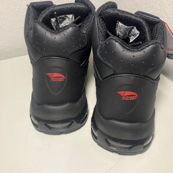 MEN’S AVENGER WATERPROOF WORK BOOTS SIZE 10.5 Wide 7248 CARBON SAFETY TOE - Picture 5 of 9